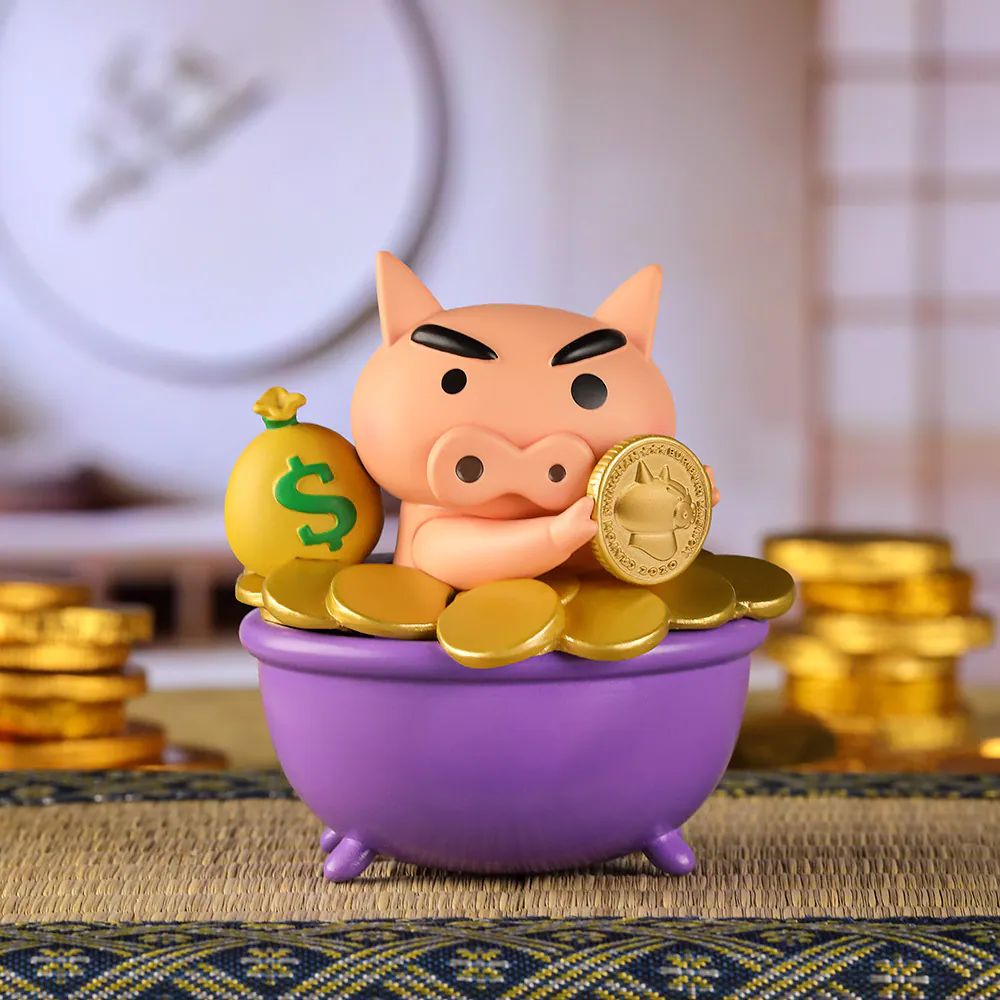 Factory Wholesale Custom OEM Crayon Shin-chan Bathtub Series PVC Figure Toys