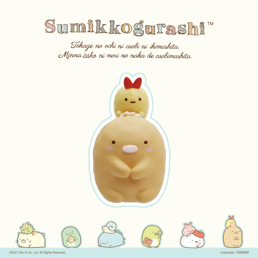 OEM Source Factory Sumikko Gurashi Play Theme PVC Figures