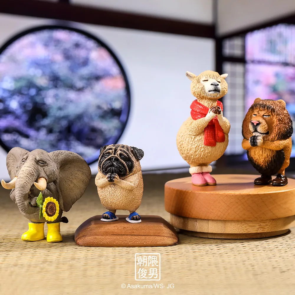 Source Factory OEM Asakuma Toshio Foot Travel PVC Figures