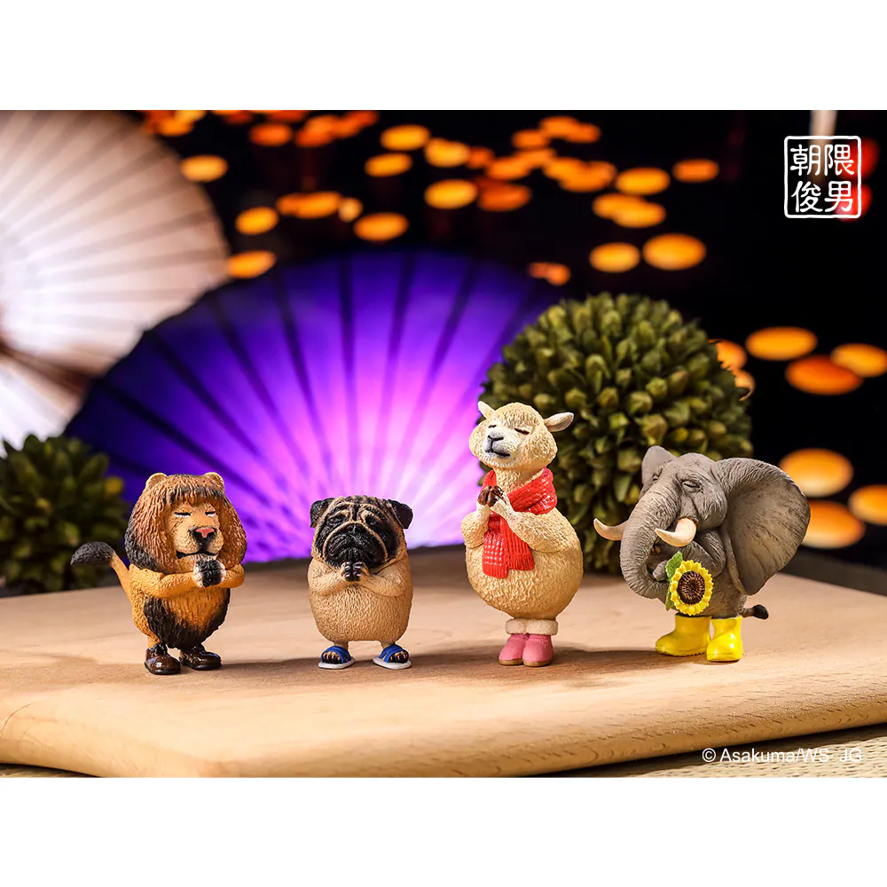Source Factory OEM Asakuma Toshio Foot Travel PVC Figures
