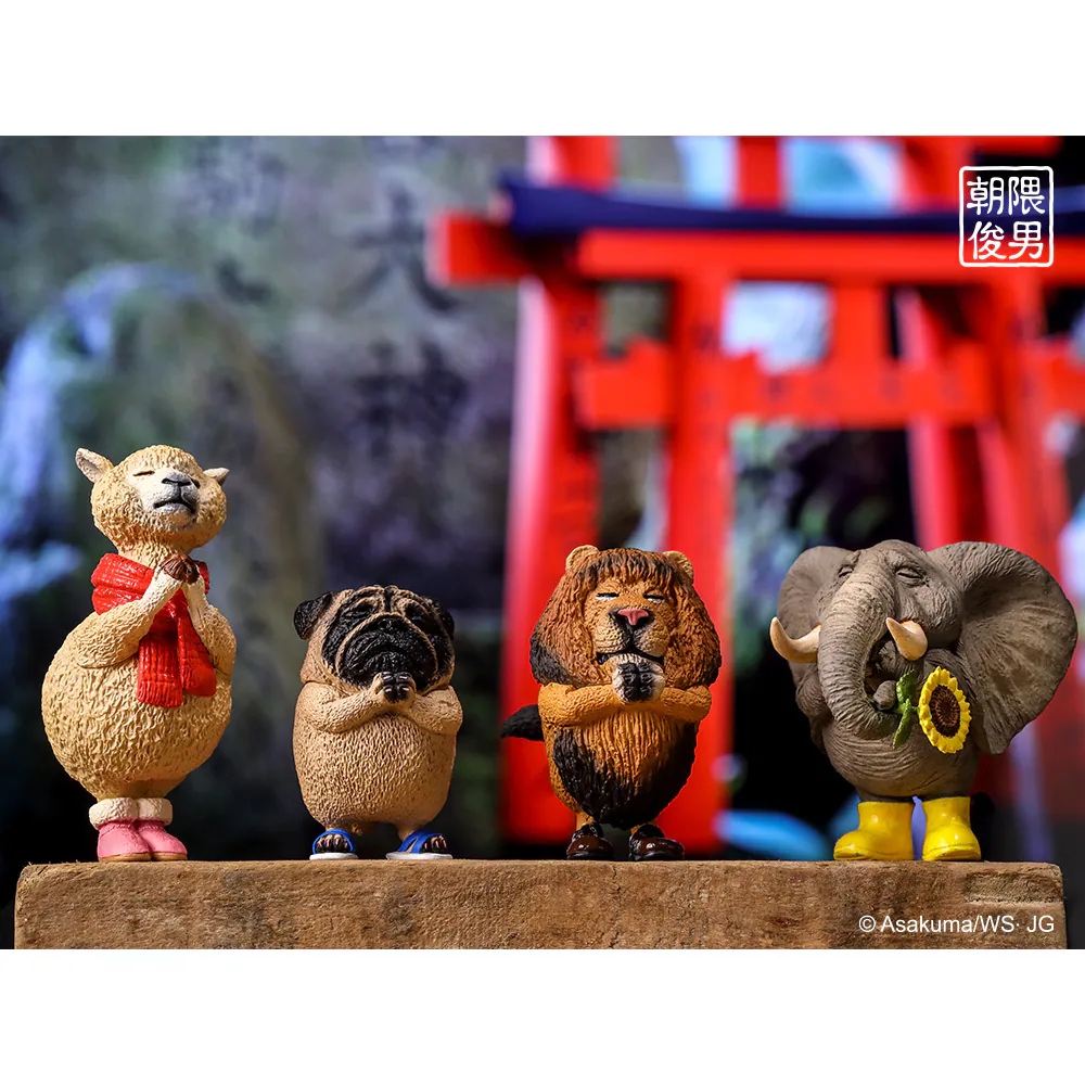 Source Factory OEM Asakuma Toshio Foot Travel PVC Figures