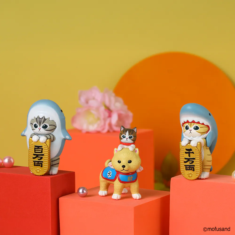 Source Factory OEM Moufusand Lucky Cat PVC Figures