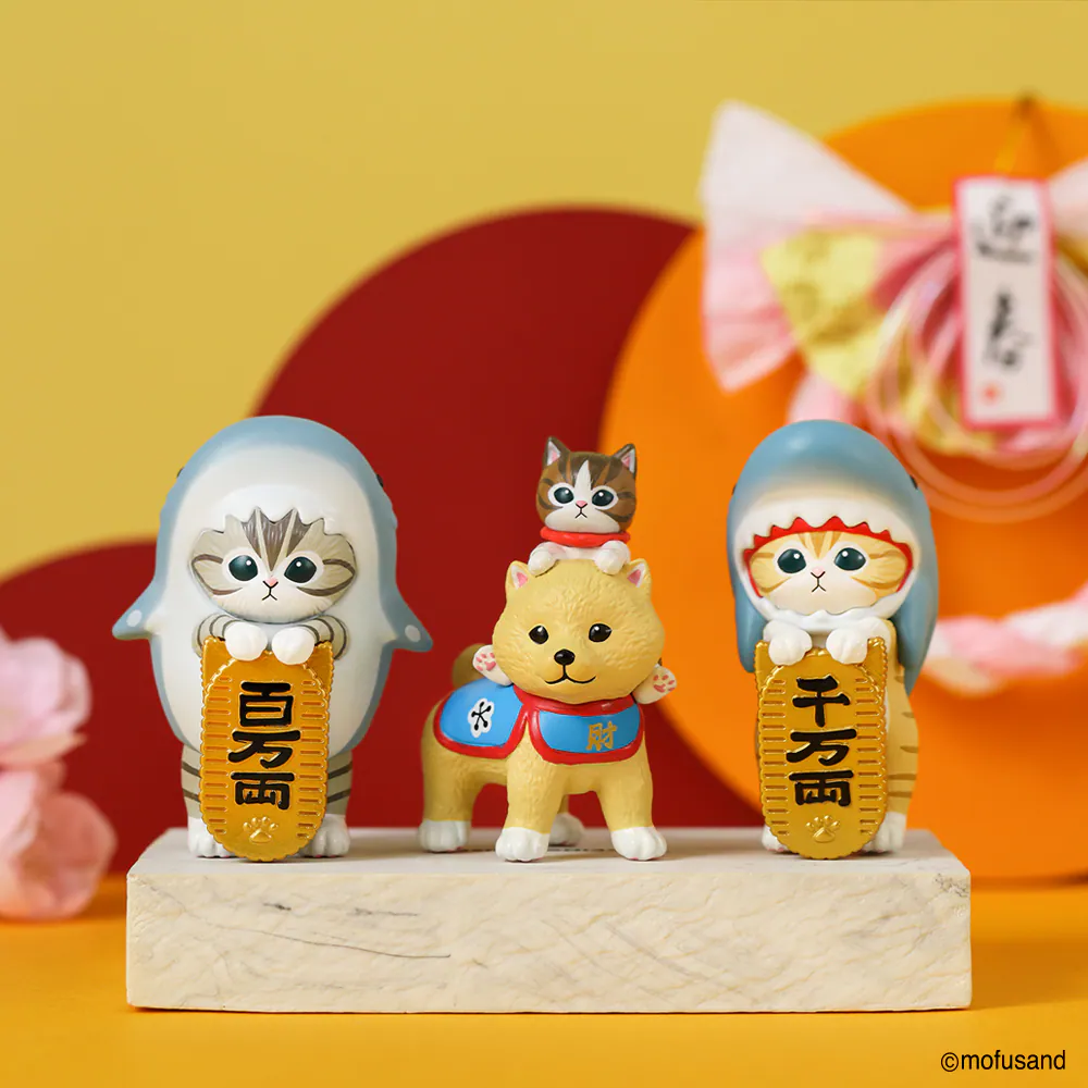 Source Factory OEM Moufusand Lucky Cat PVC Figures