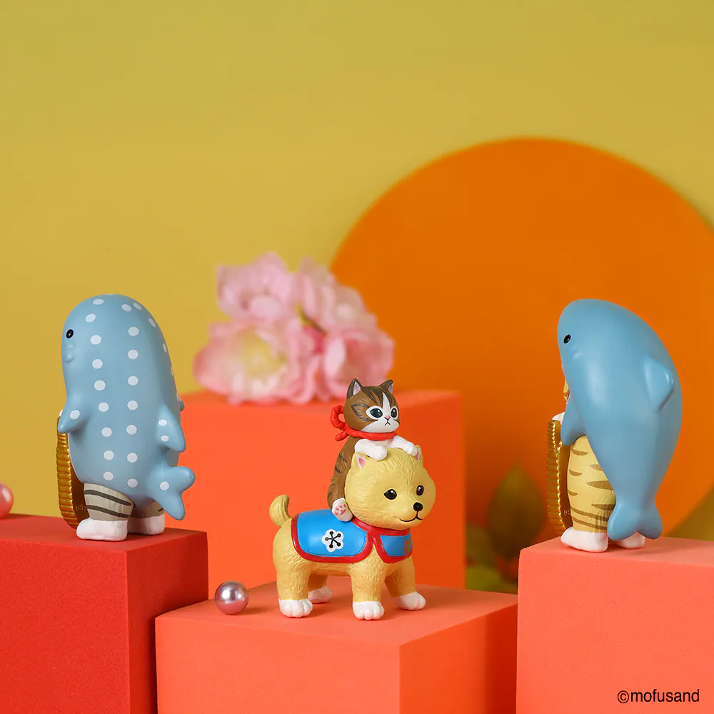 Source Factory OEM Moufusand Lucky Cat PVC Figures